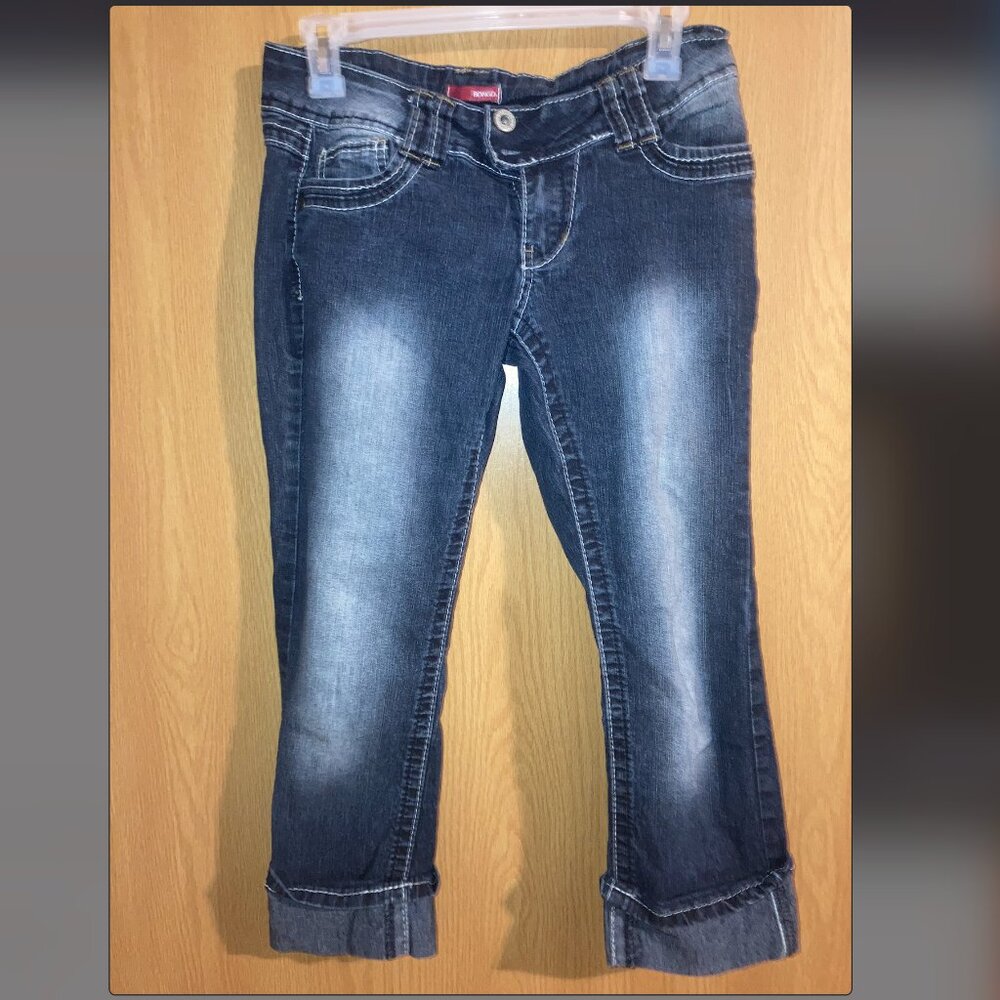 Women's Bongo KMart Stretch Denim Capri Jeans Size 7